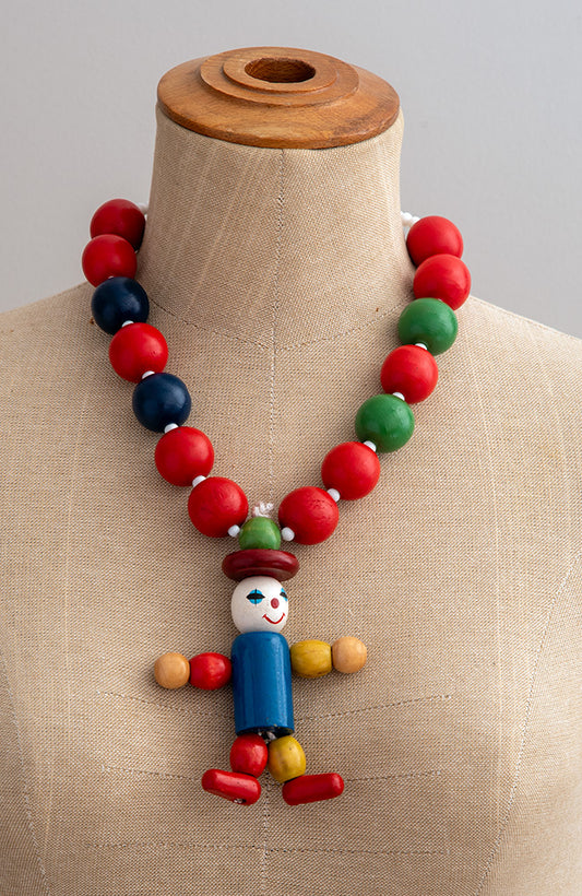 Vintage Bead Figure Necklace | Hopetown & Hunter