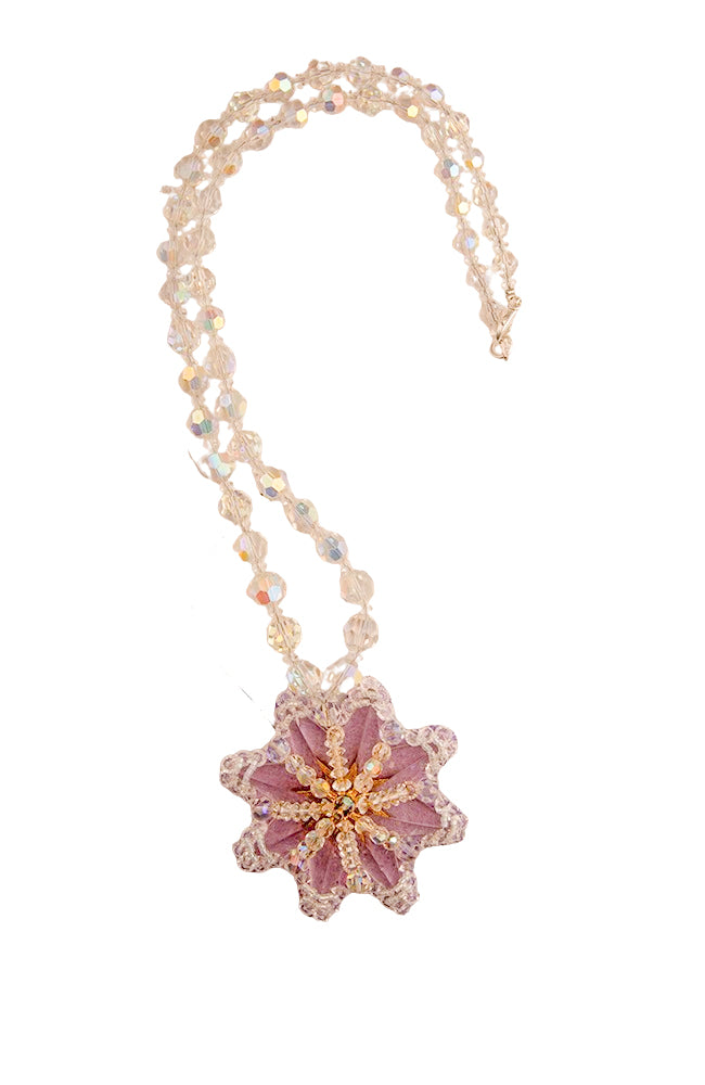 Vintage Crystal Chandelier Star Dropper Necklace | Hopetown & Hunter
