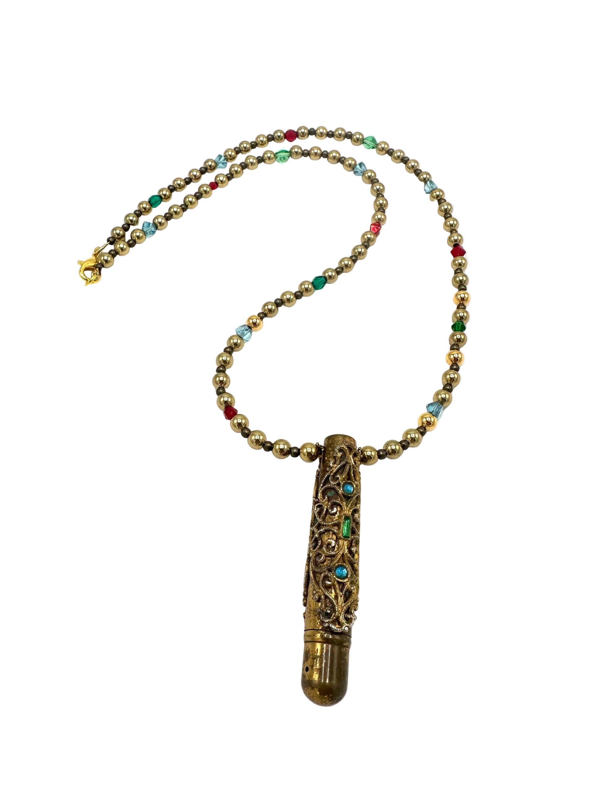 Vintage Metal Needlecase Necklace | Hopetown & Hunter