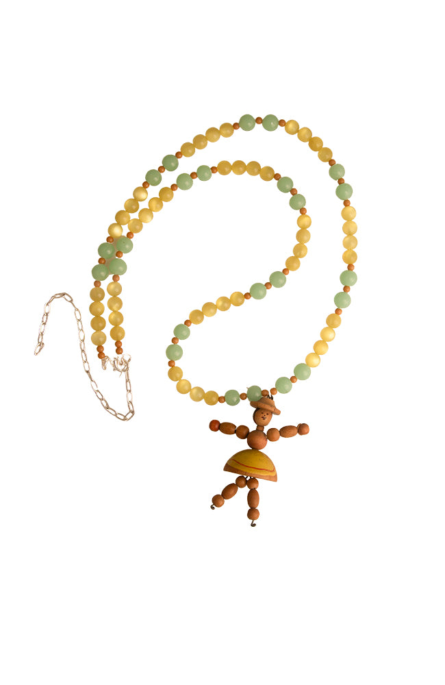 Vintage Miniature Bead Doll Necklace | Hopetown & Hunter