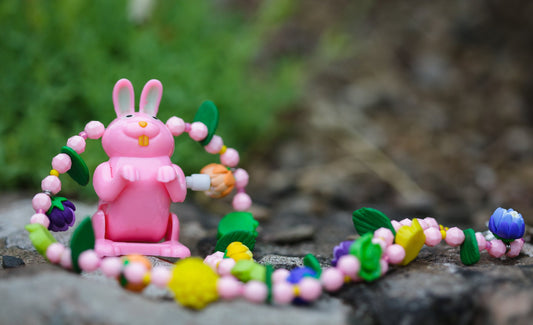 Wind up Rabbit Necklace