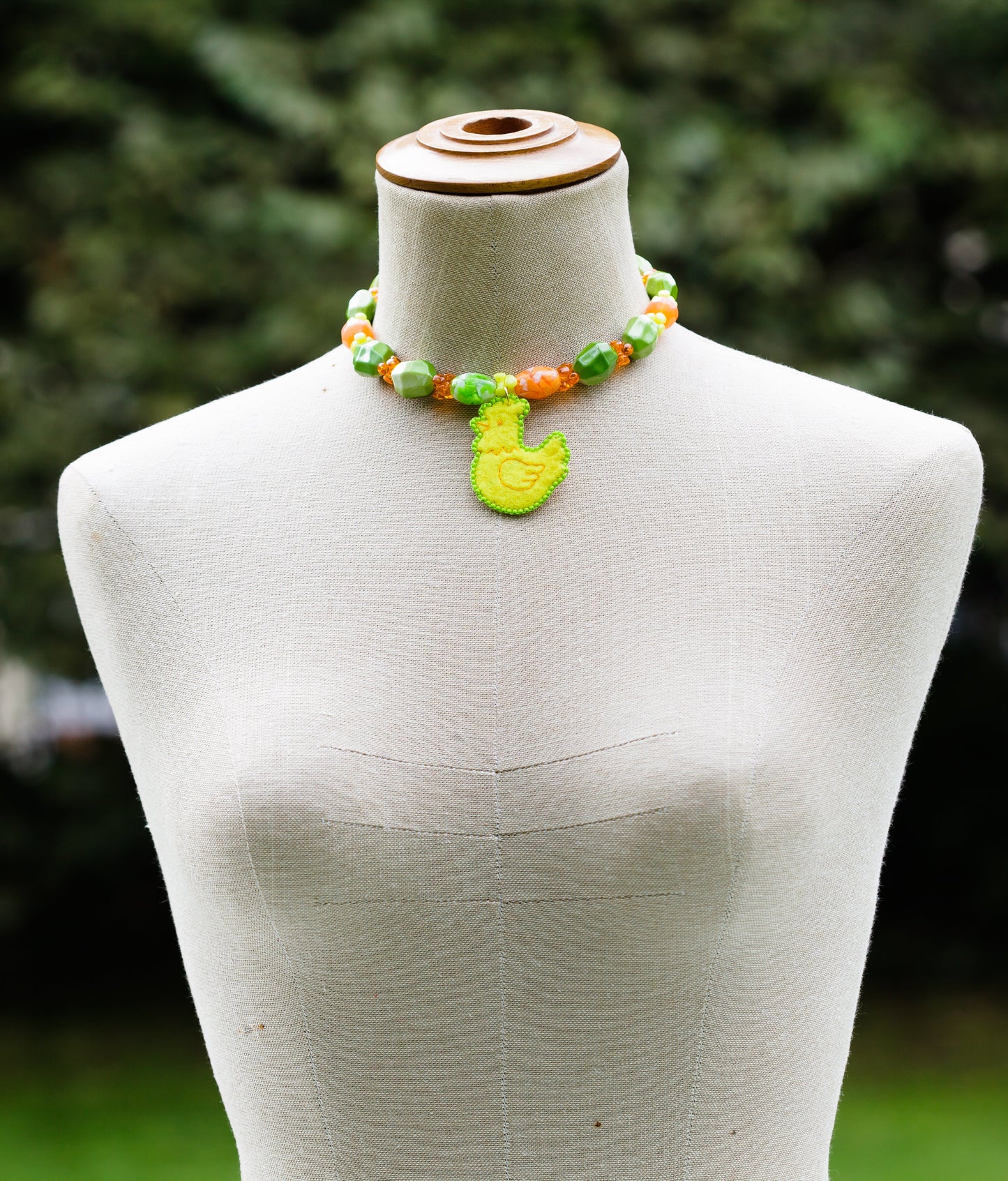 Yellow Chicken Necklace | Hopetown & Hunter