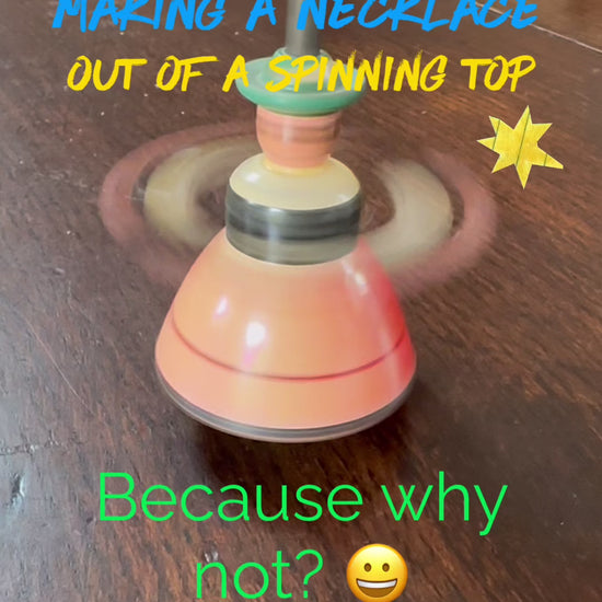 Handmade Spinning Top Necklace | Hopetown & Hunter